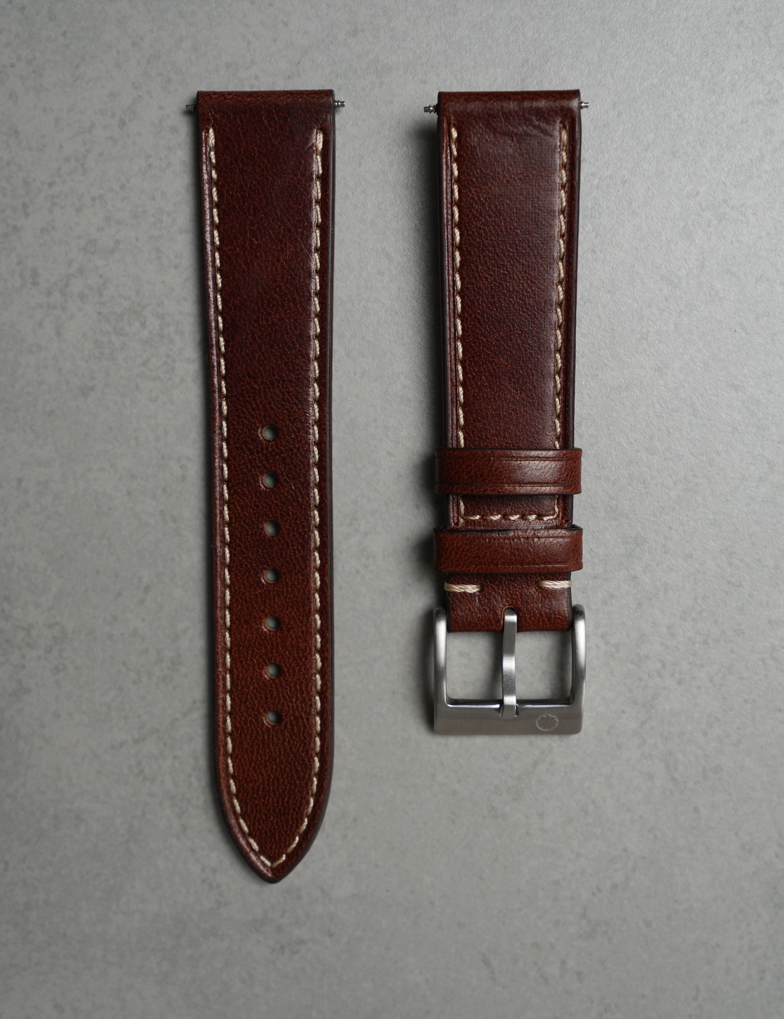 Monarc Leather Strap – Heritage Brown