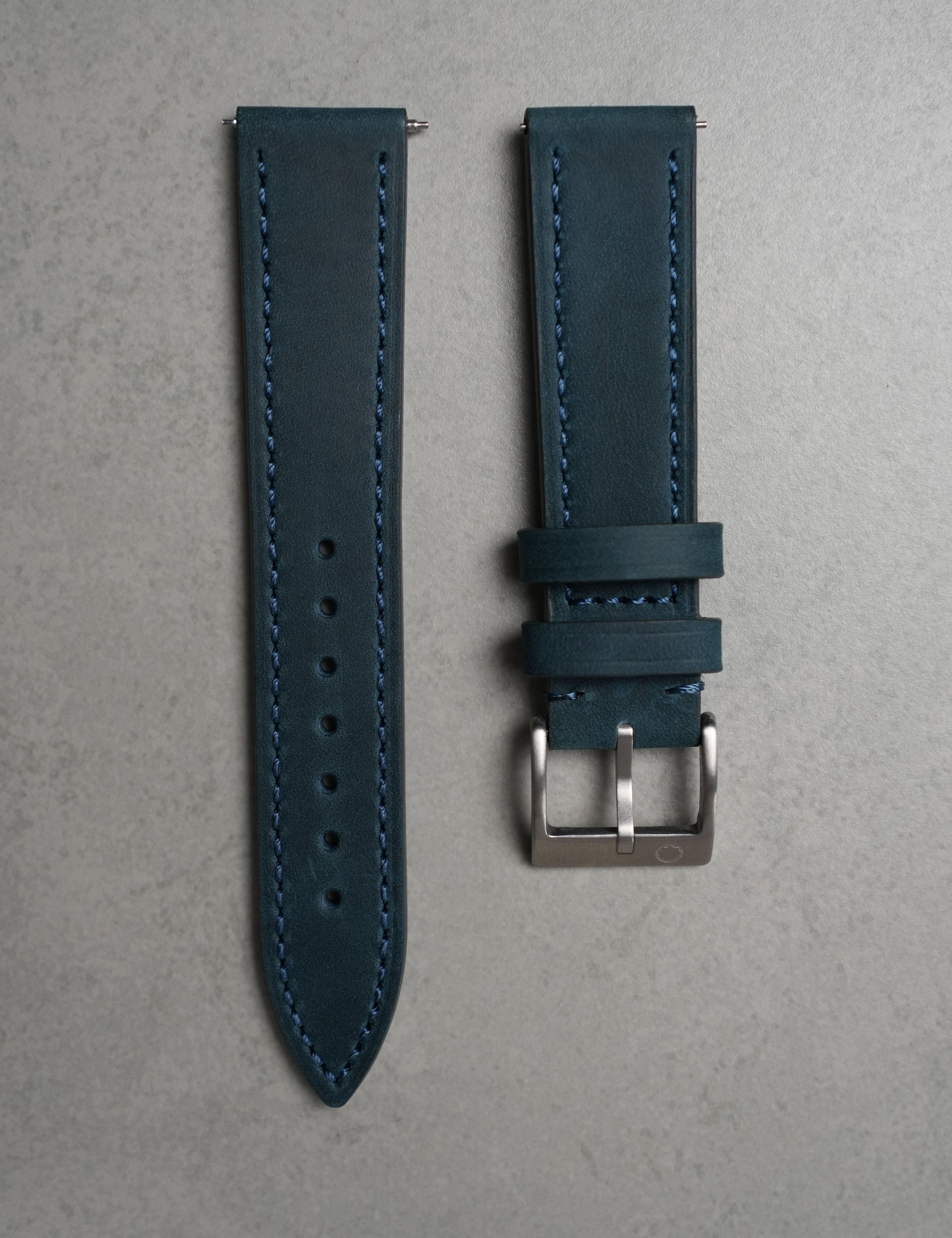Marlow Leather Strap – Royal Blue