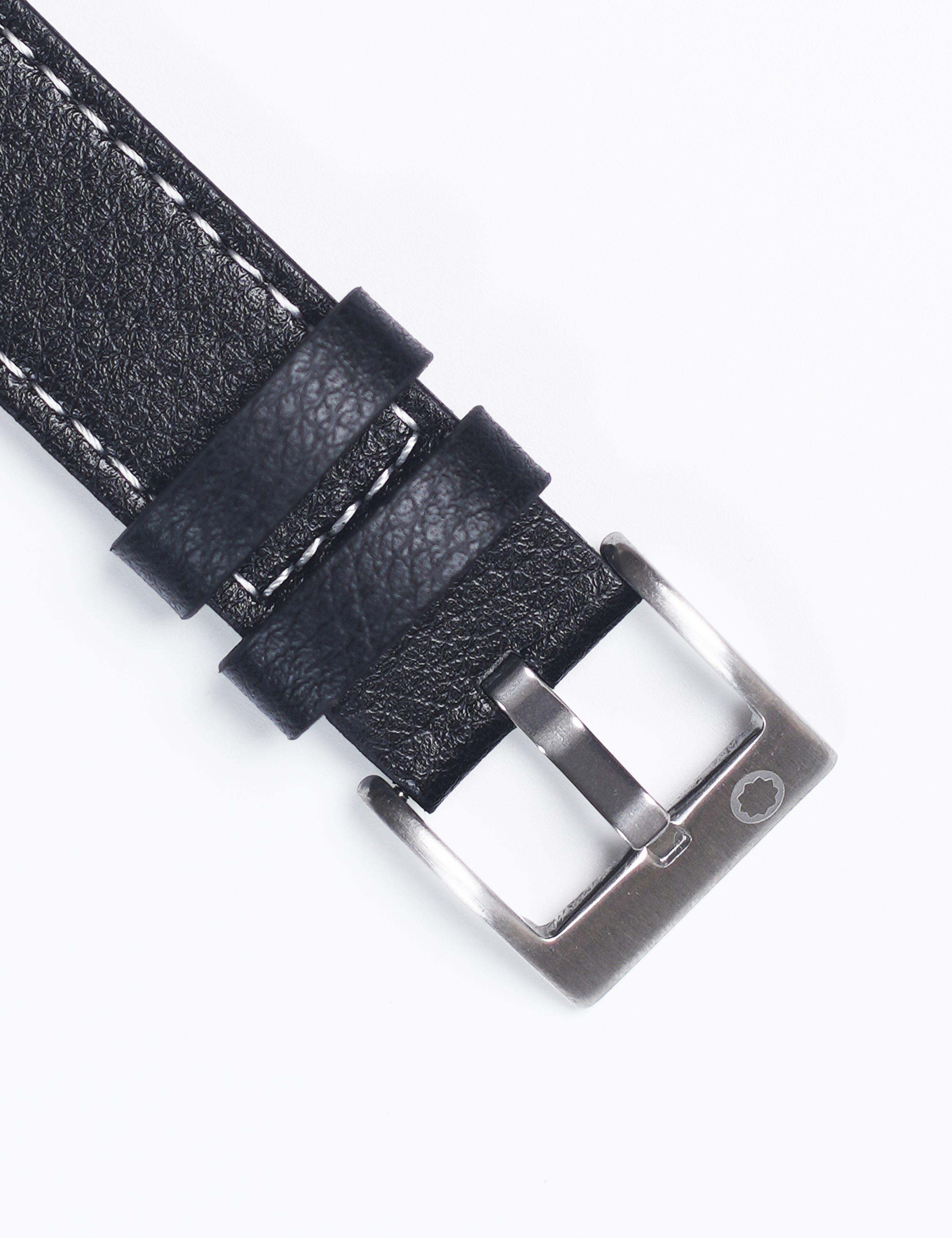 Mondaro Leather Strap – Noir Black