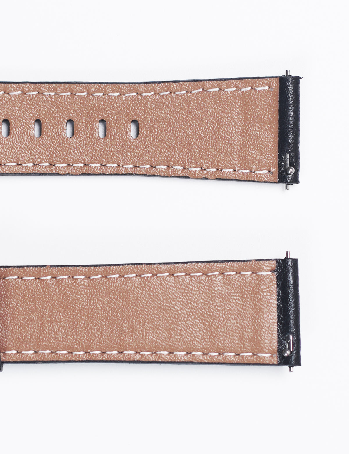 Mondaro Leather Strap – Noir Black