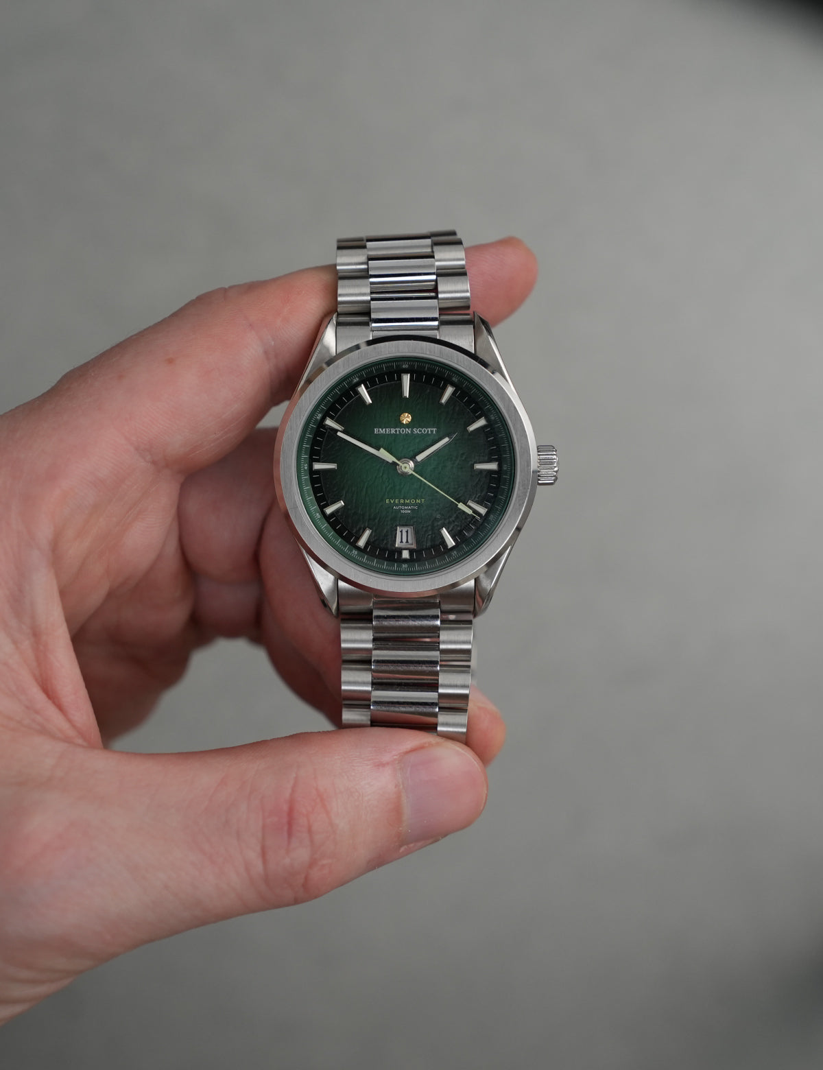 Evermont 38 (Gen 2) Timepiece in Imperial Green