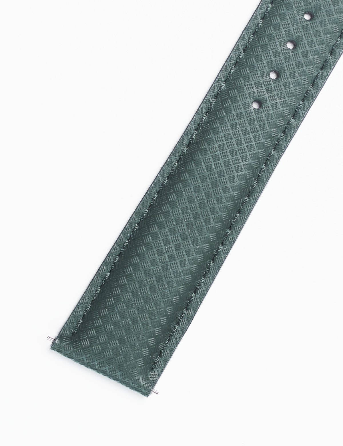 Braxon FKM Rubber Weave Strap – Verdant Green