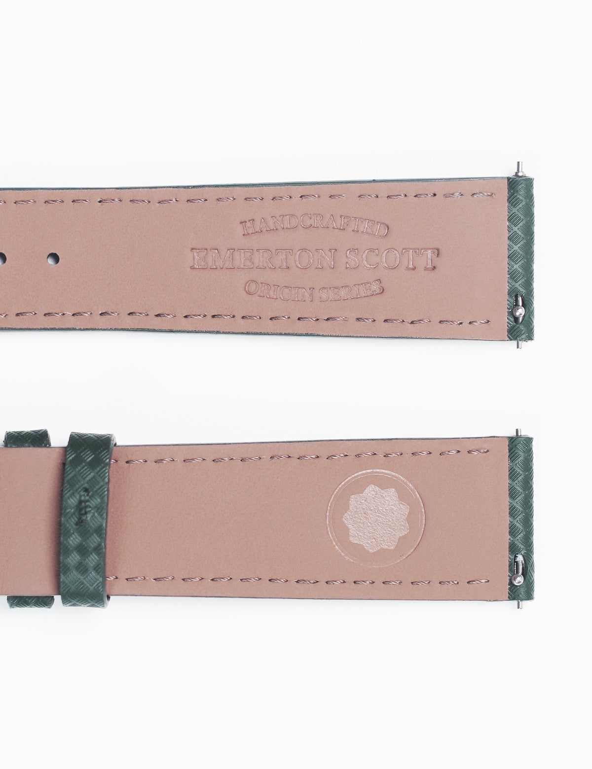 Braxon FKM Rubber Weave Strap – Verdant Green