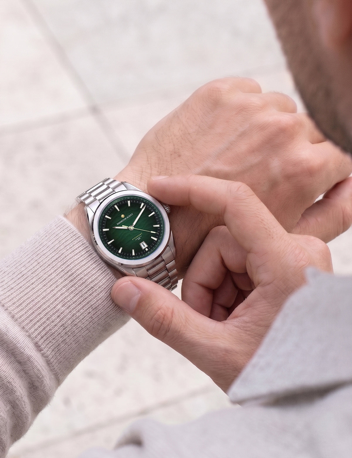 Evermont 38 (Gen²) Timepiece in Imperial Green