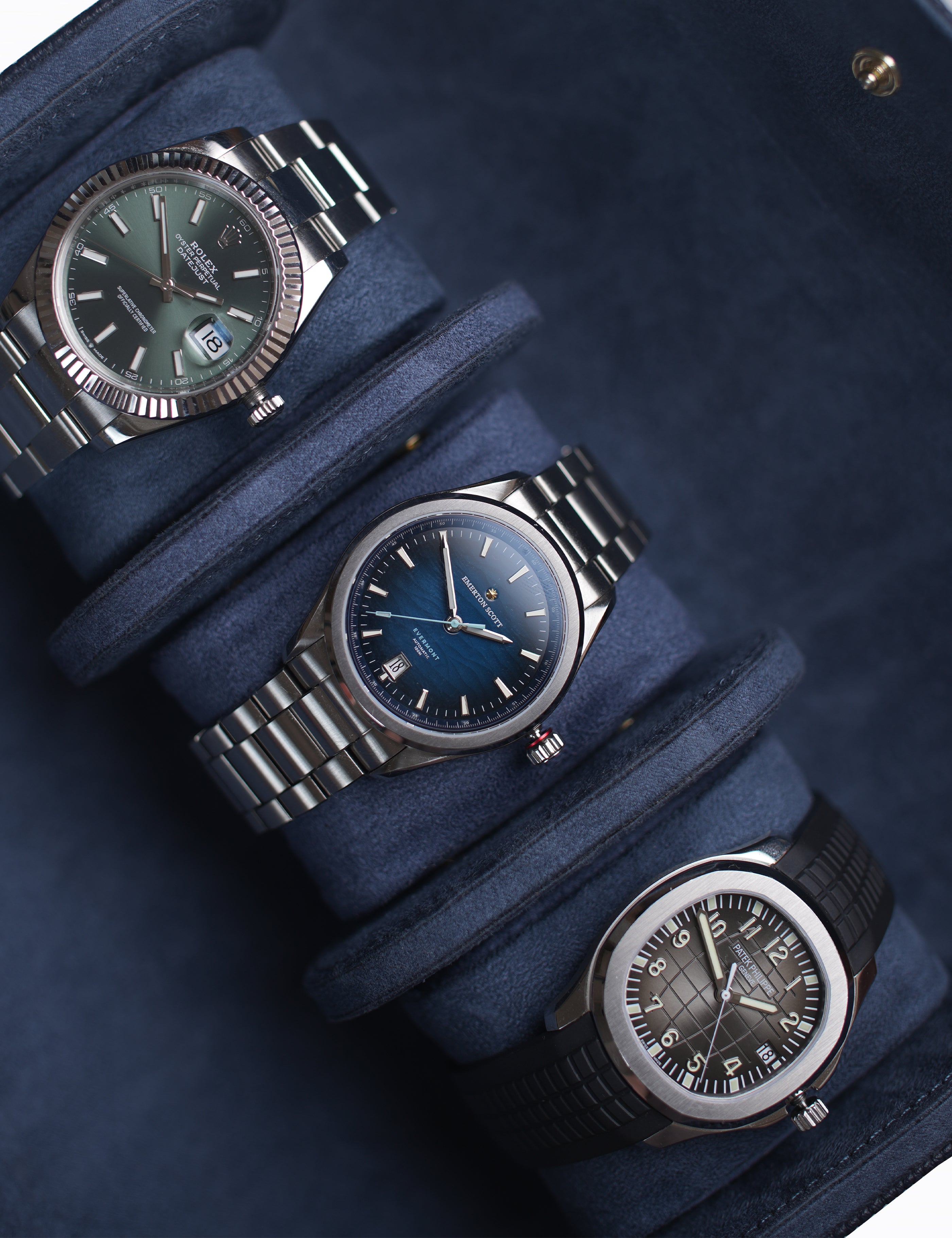 Porterfield Triple Watch Travel Case