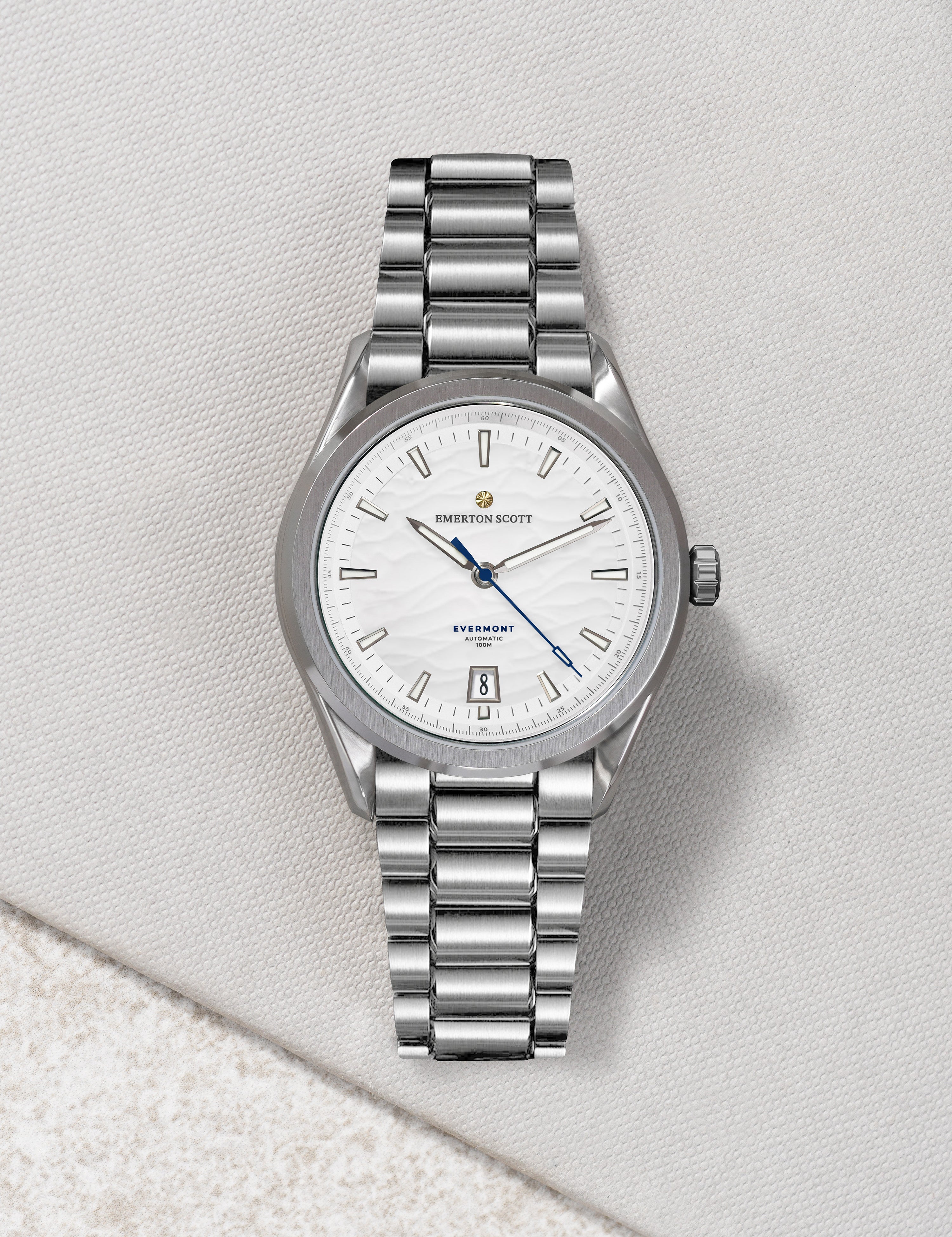 Evermont 38 (Gen²) Timepiece in Moonstone White