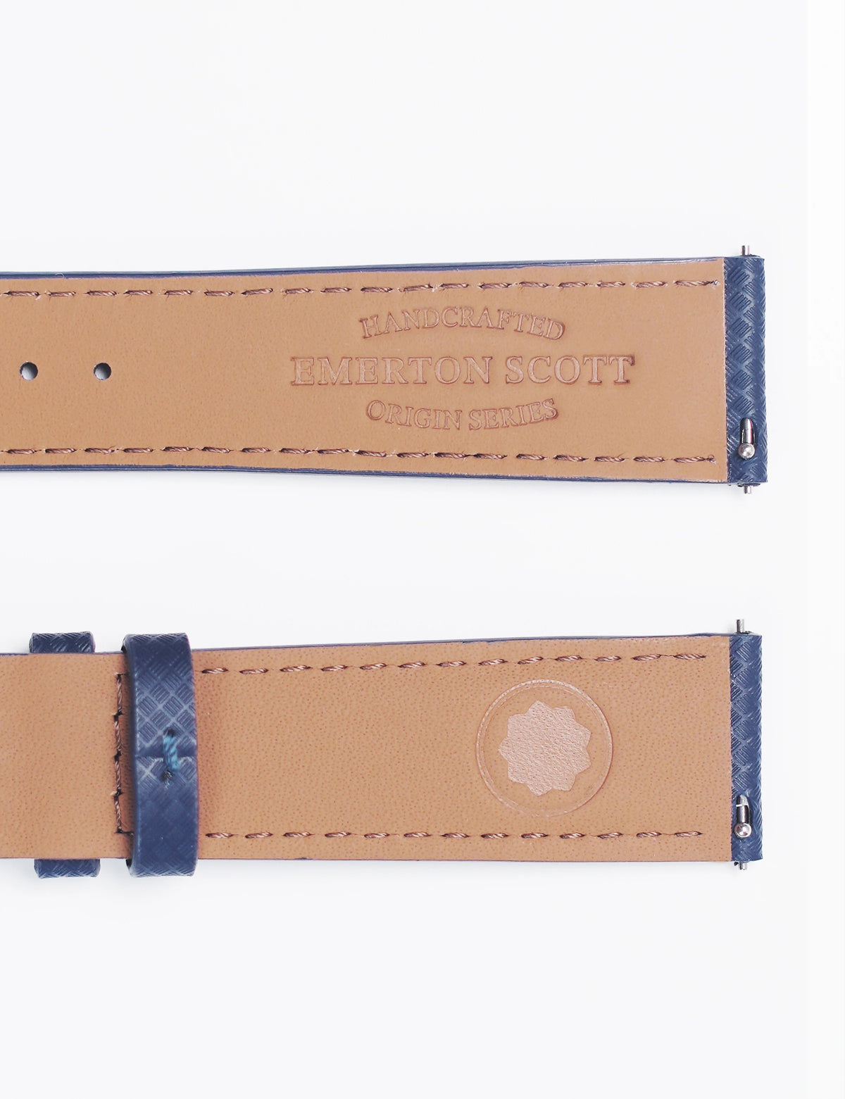 Braxon FKM Rubber Weave Strap – Abyss Blue