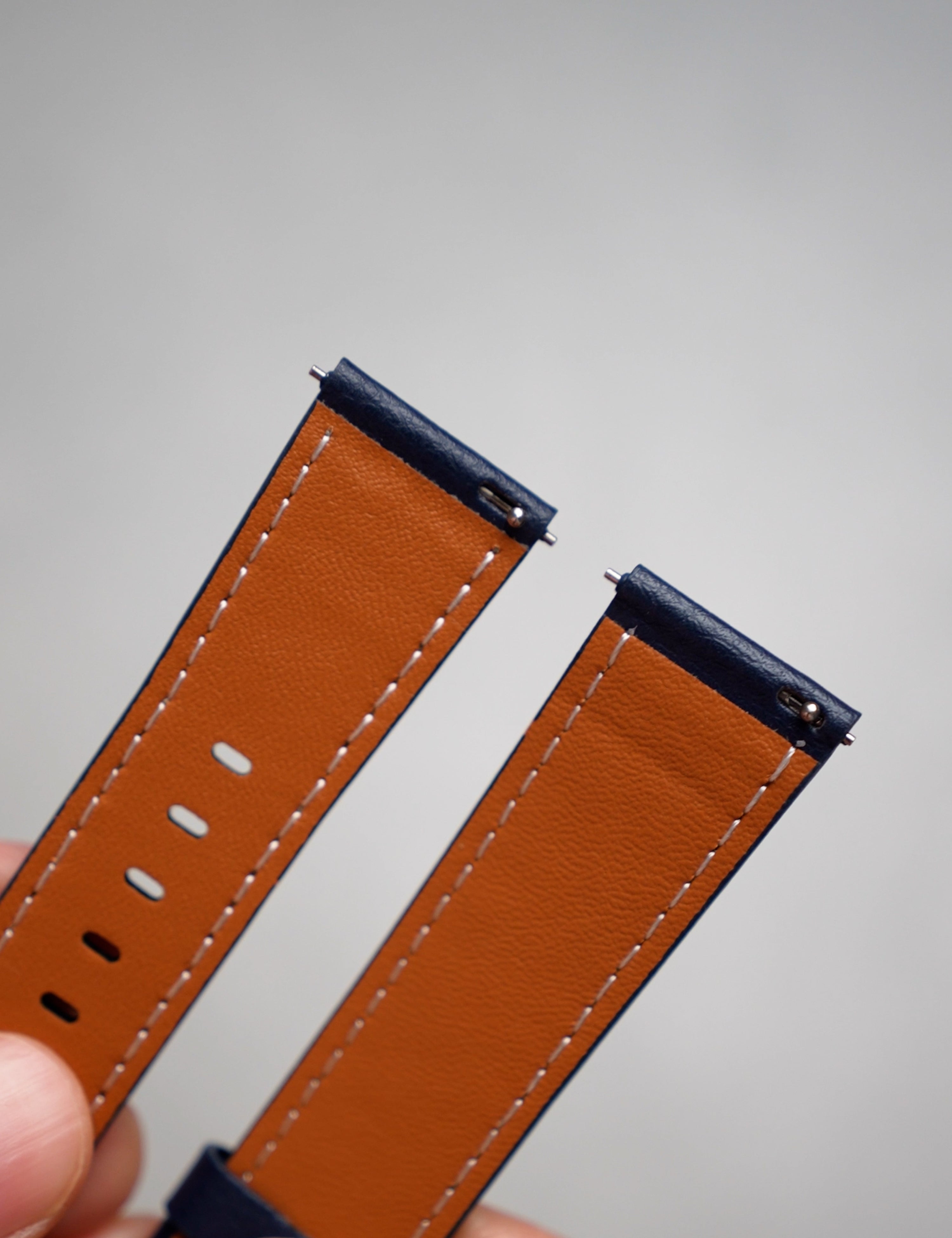 Modaro Leather Strap – Midnight Blue