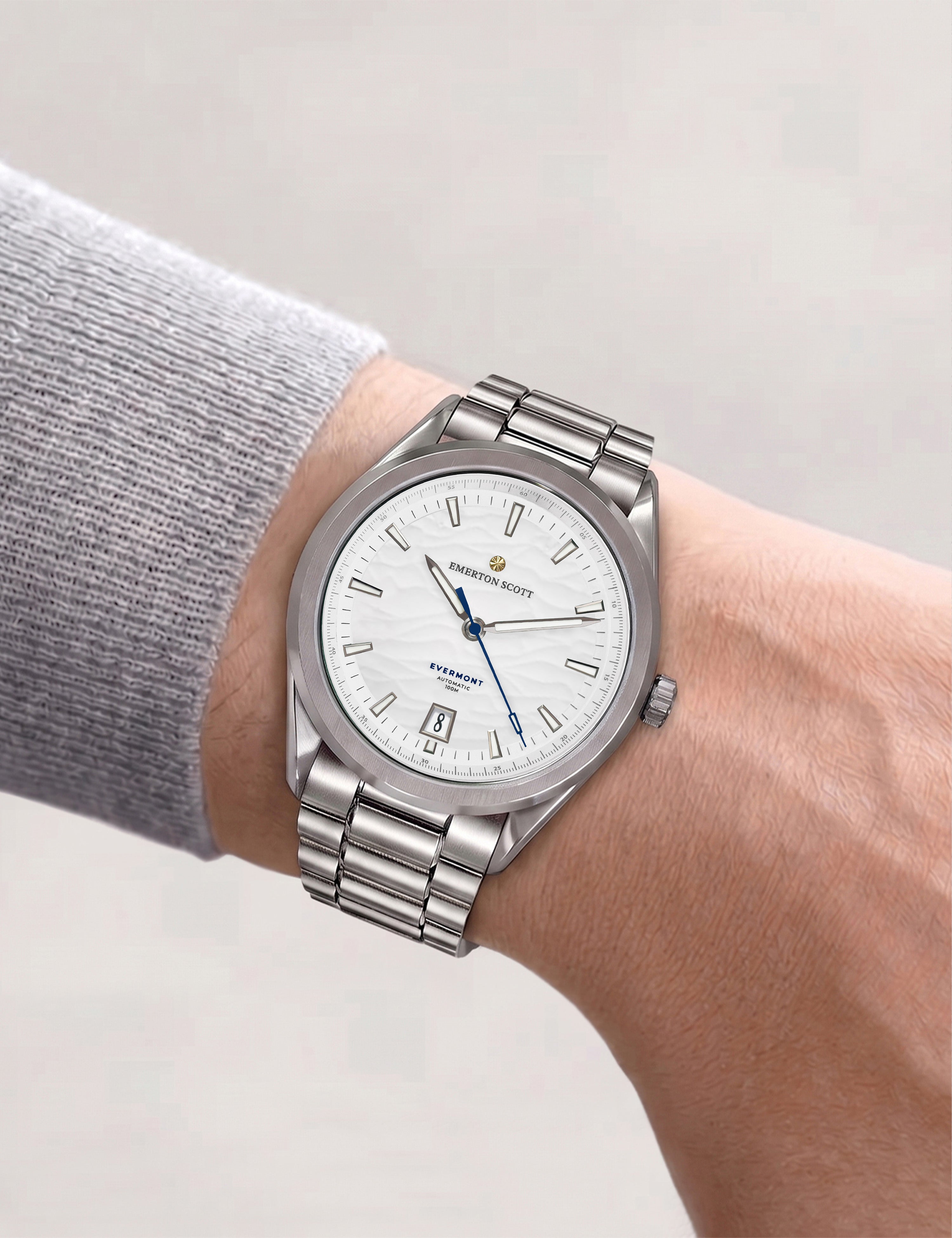 Evermont 38 (Gen²) Timepiece in Moonstone White