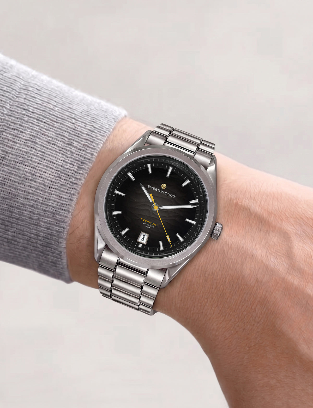 Evermont 38 (Gen²) Timepiece in Obsidian Black