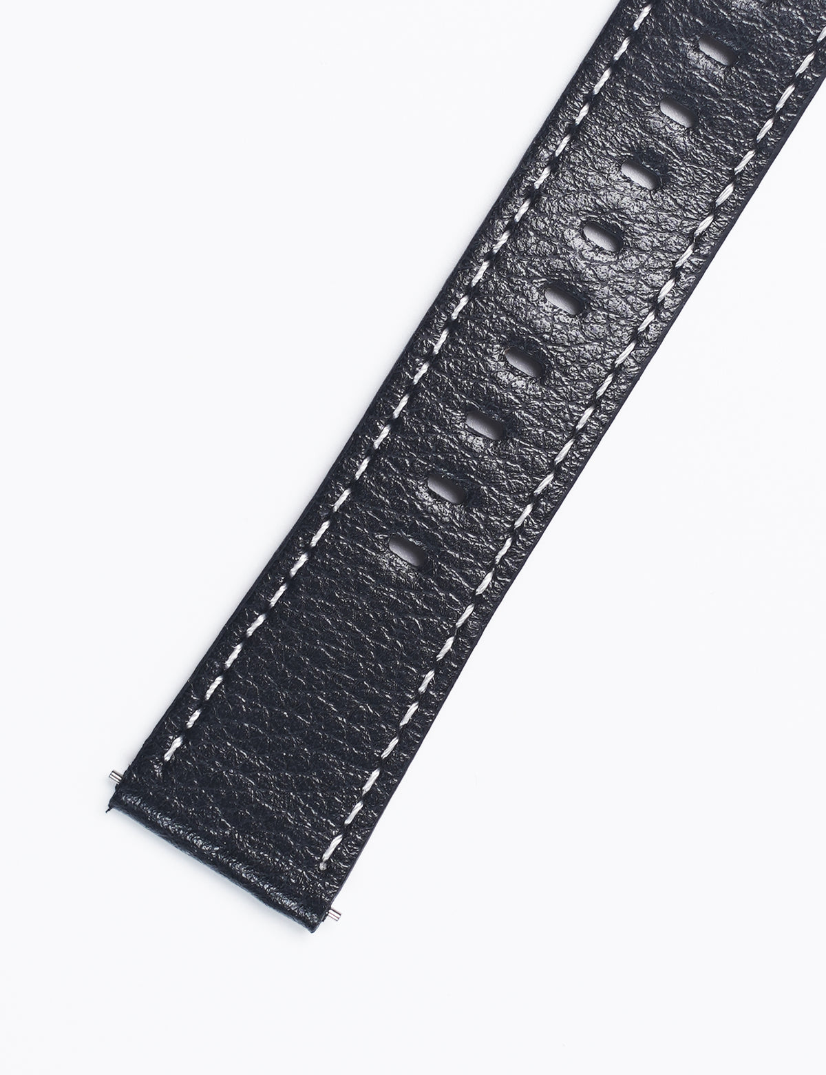Mondaro Leather Strap – Noir Black
