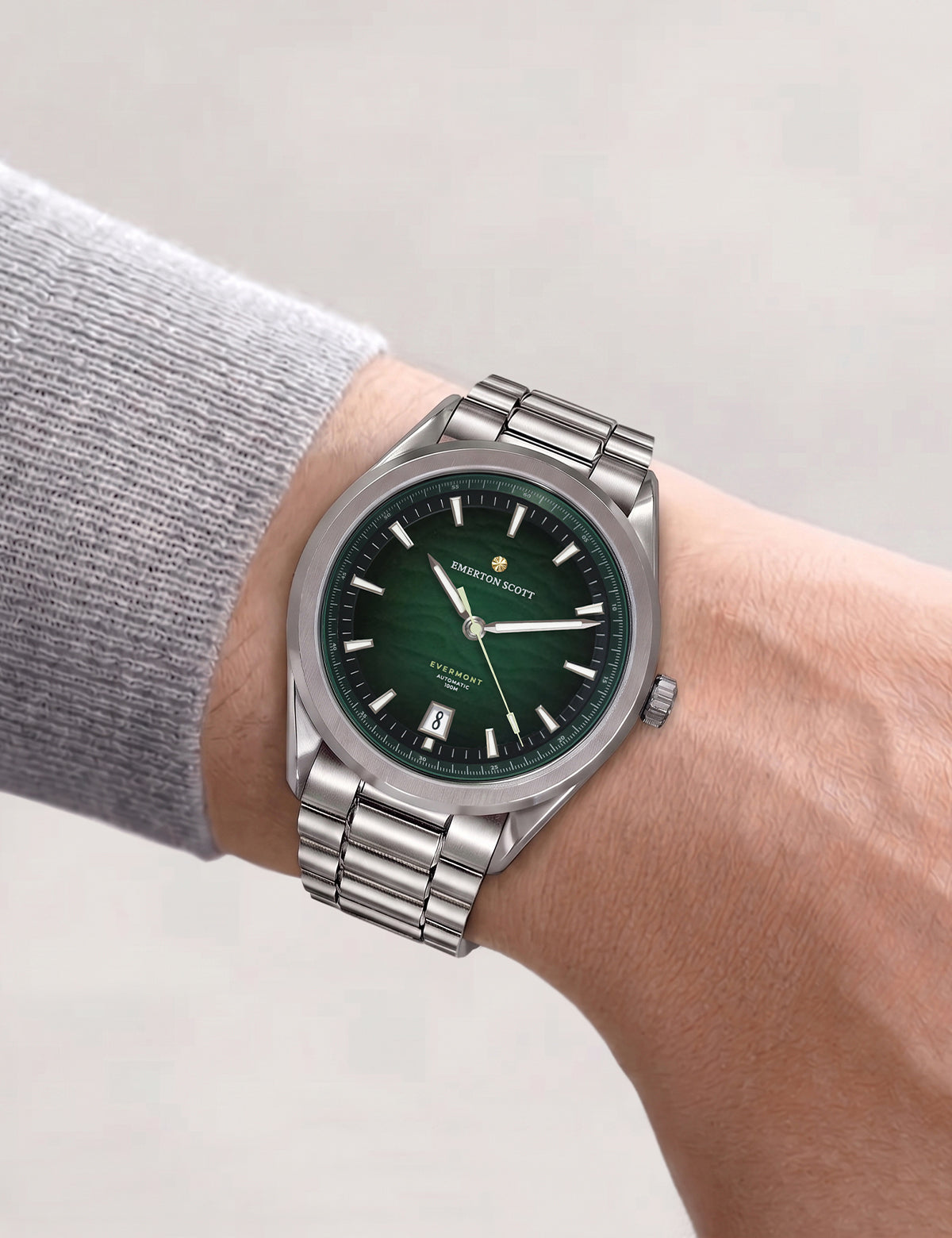 Evermont 38 (Gen²) Timepiece in Imperial Green
