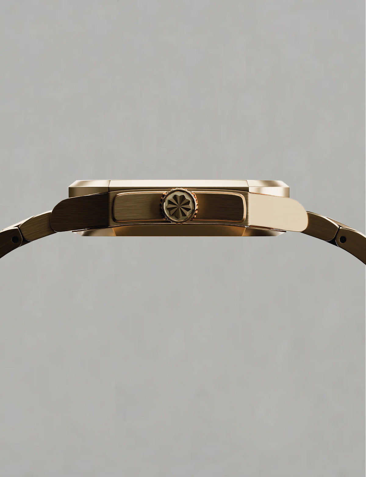 Setsuna Timepiece in Auroro White & 9k Champagne Gold