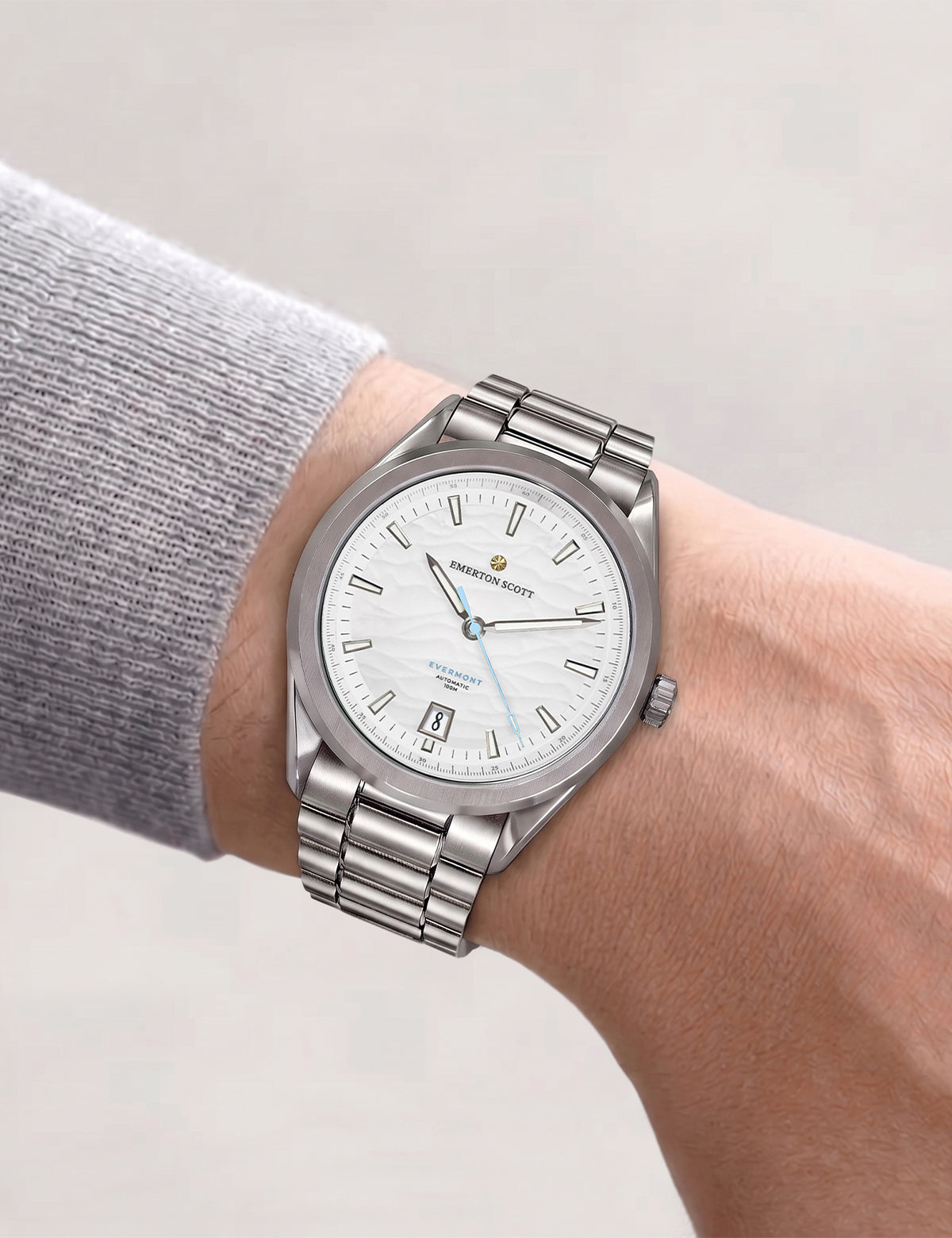 Evermont 38 (Gen²) Timepiece in Moonstone White