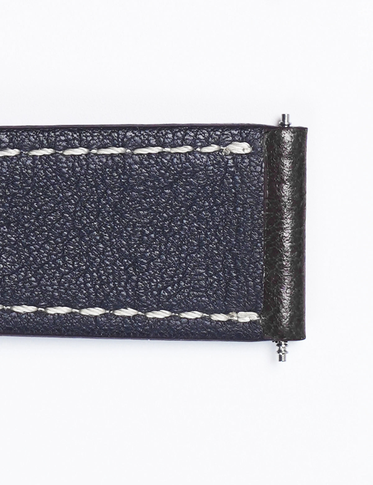 Branford Leather Strap – Noir Black