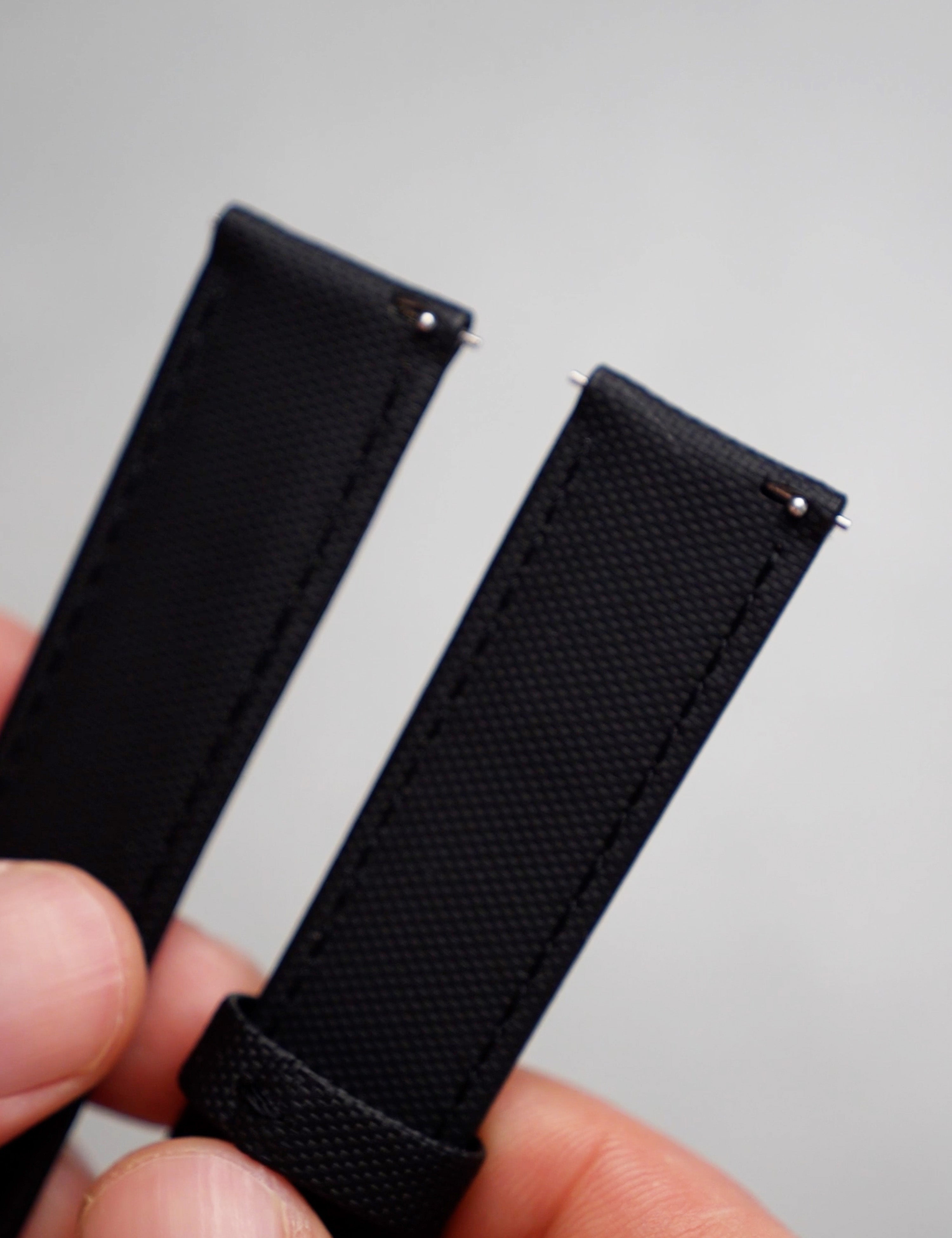 Helmway FKM Sailcloth Strap – Stealth Black