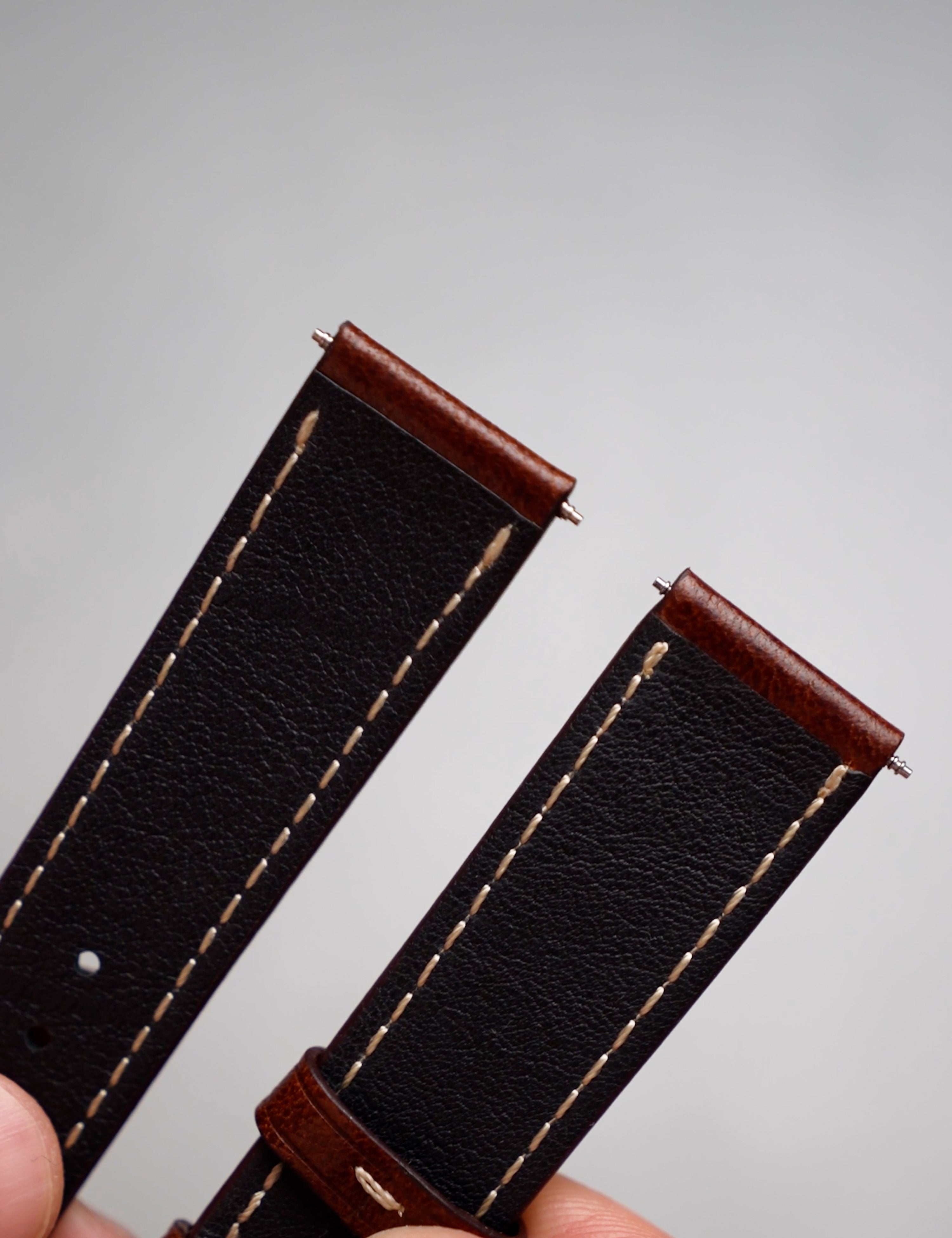 Branford Leather Strap – Rosewood Brown