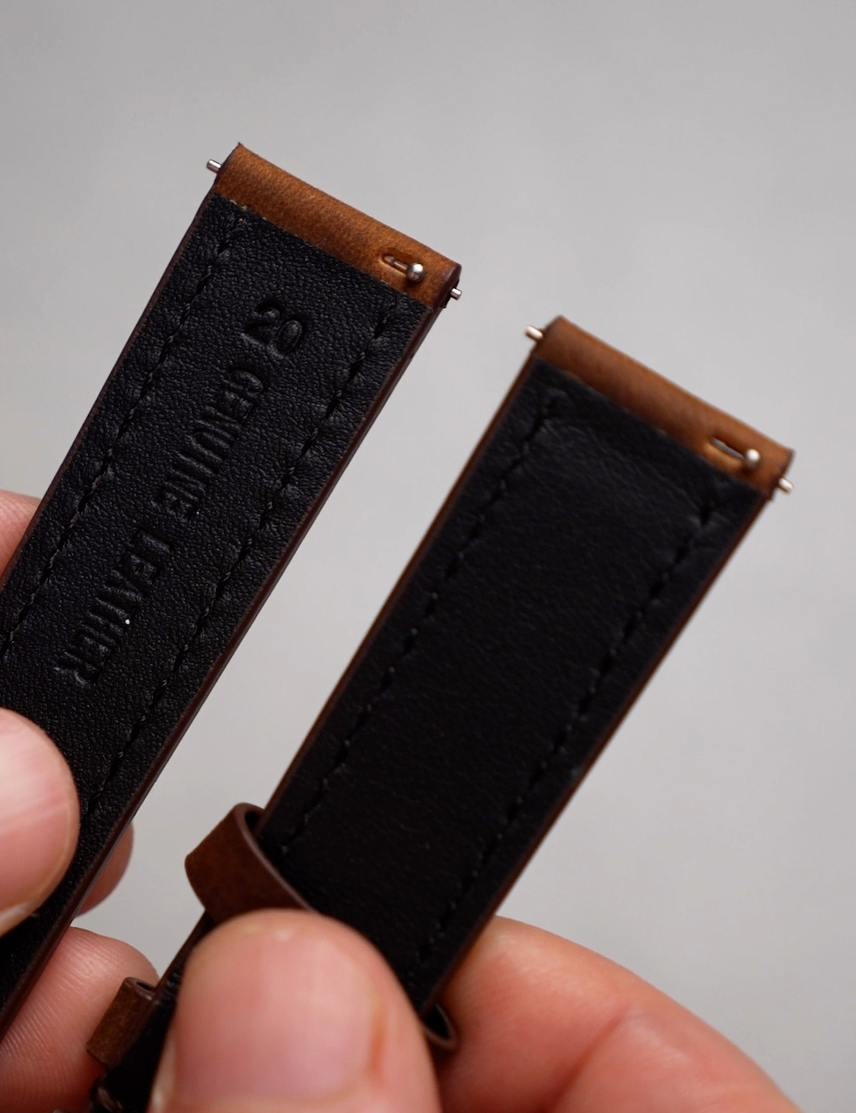 Marlow Leather Strap – Heritage Brown