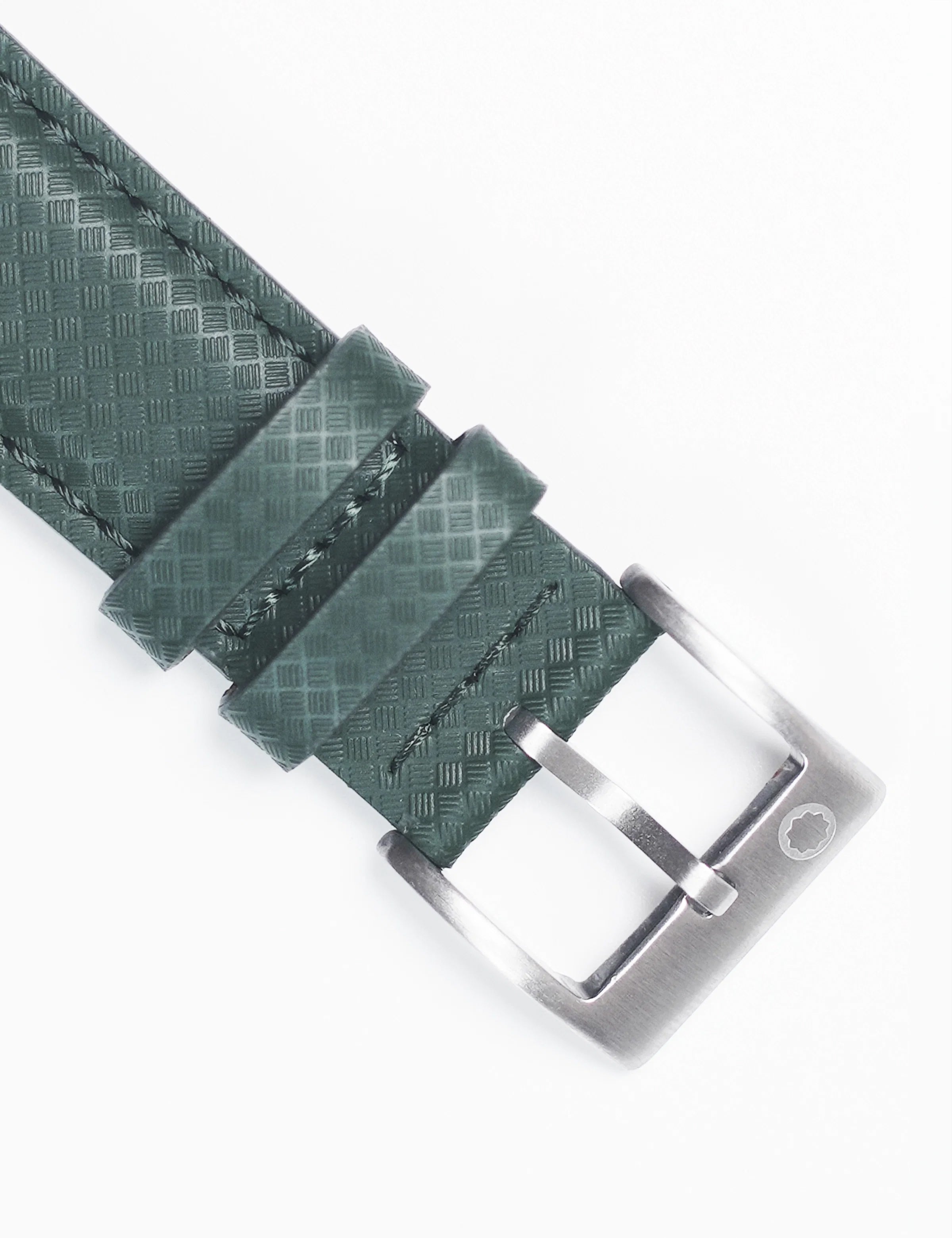 Braxon FKM Rubber Weave Strap – Verdant Green