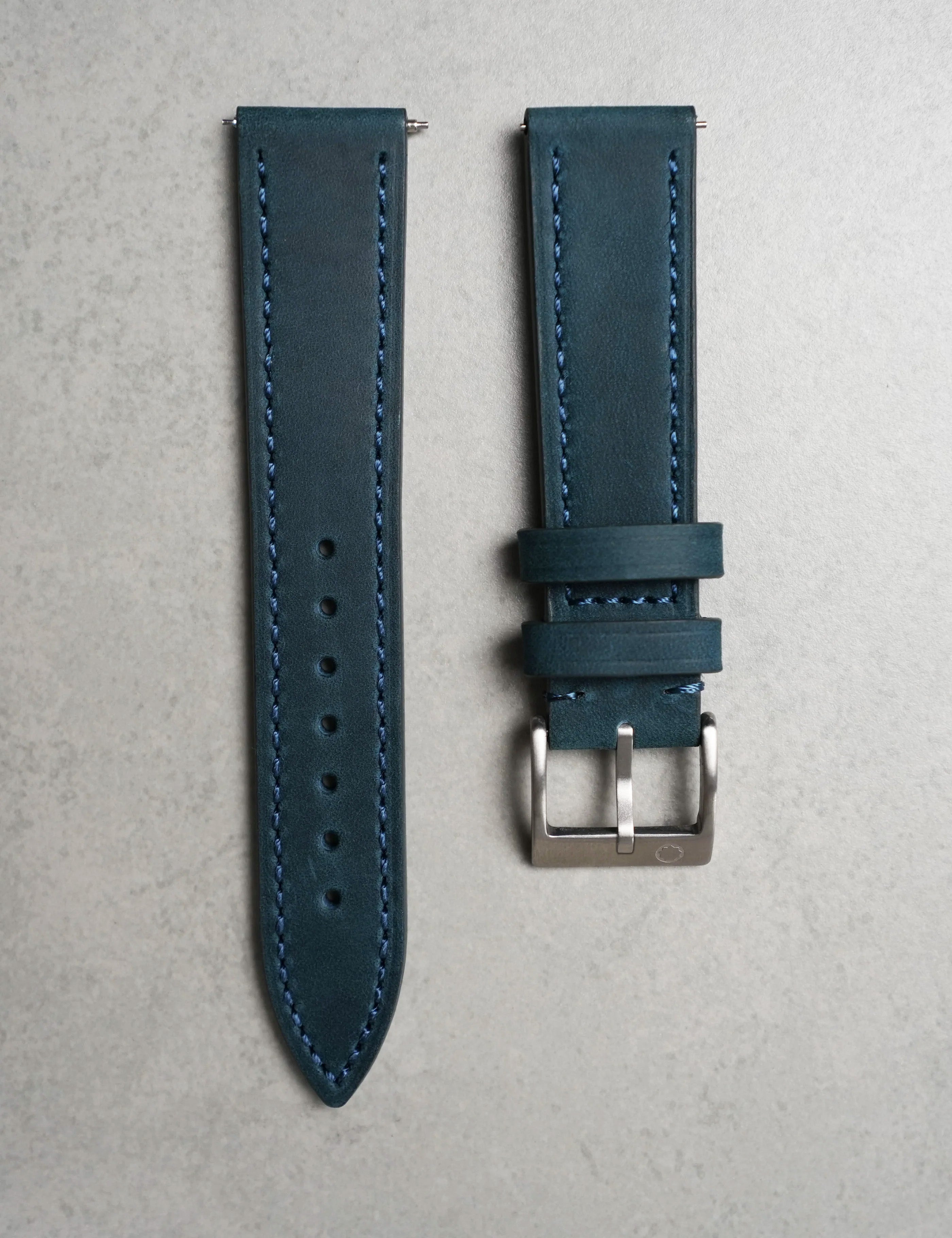 Marlow Leather Strap – Royal Blue