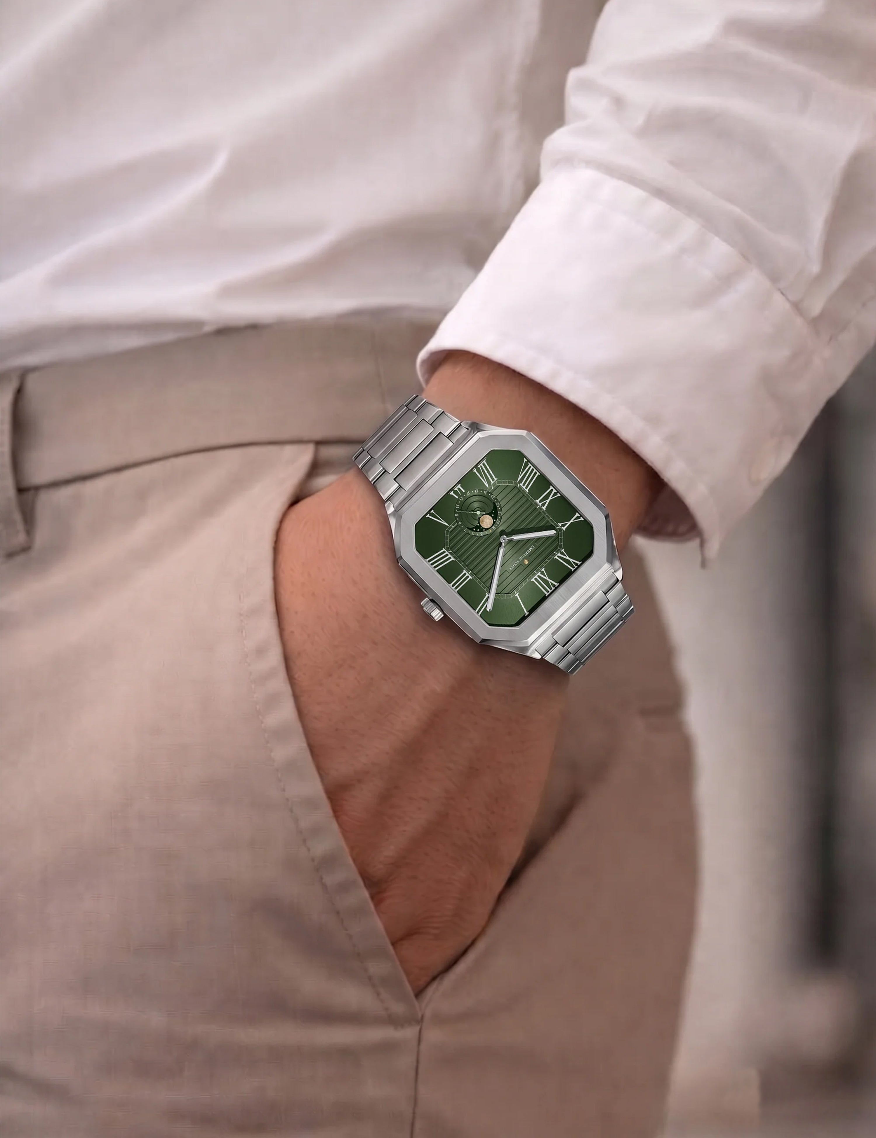 Setsuna Timepiece in Verdanta Green