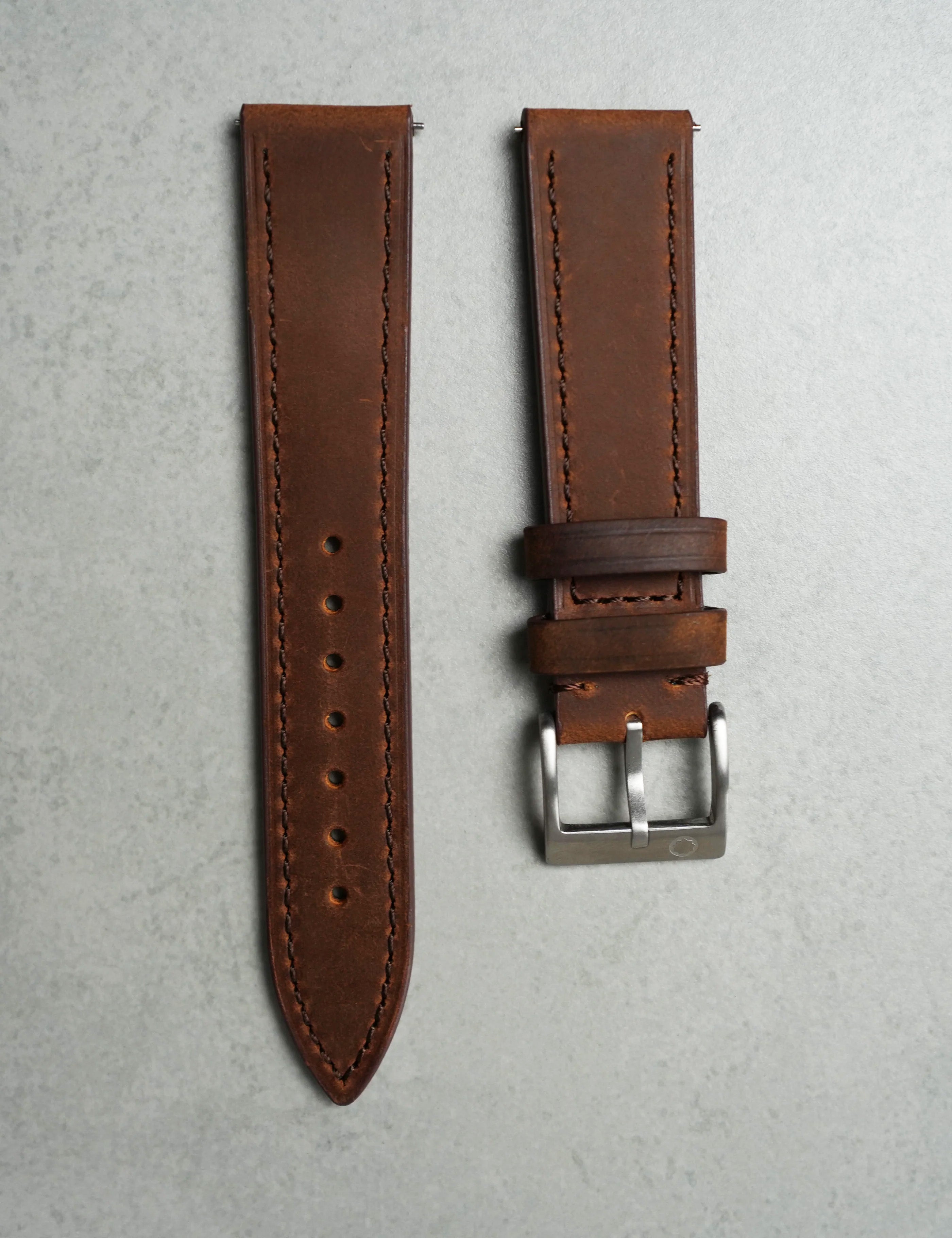 Marlow Leather Strap – Heritage Brown