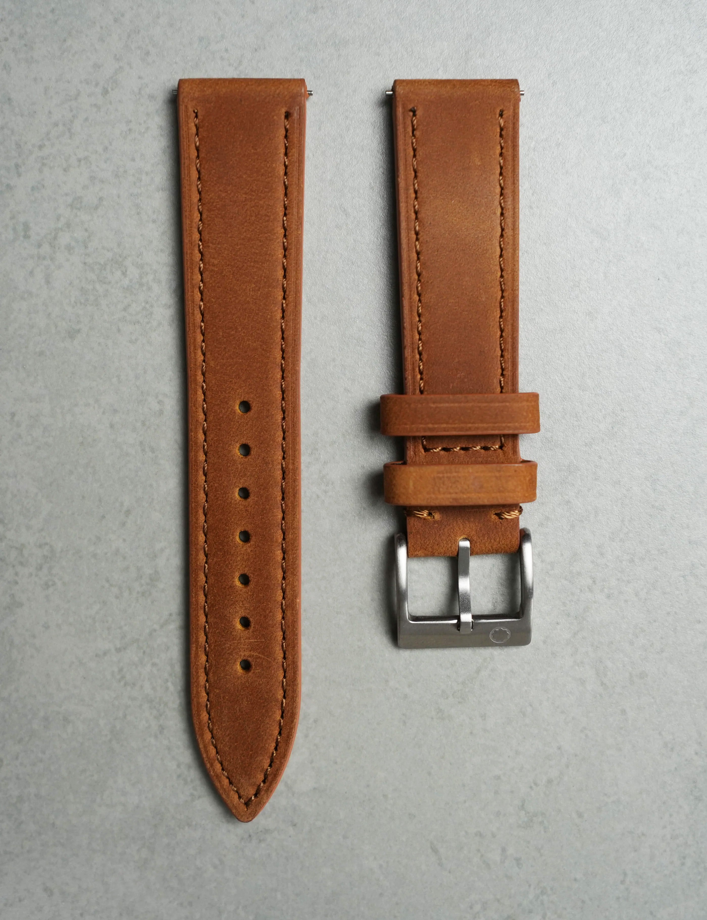 Marlow Leather Strap – Everwood Brown