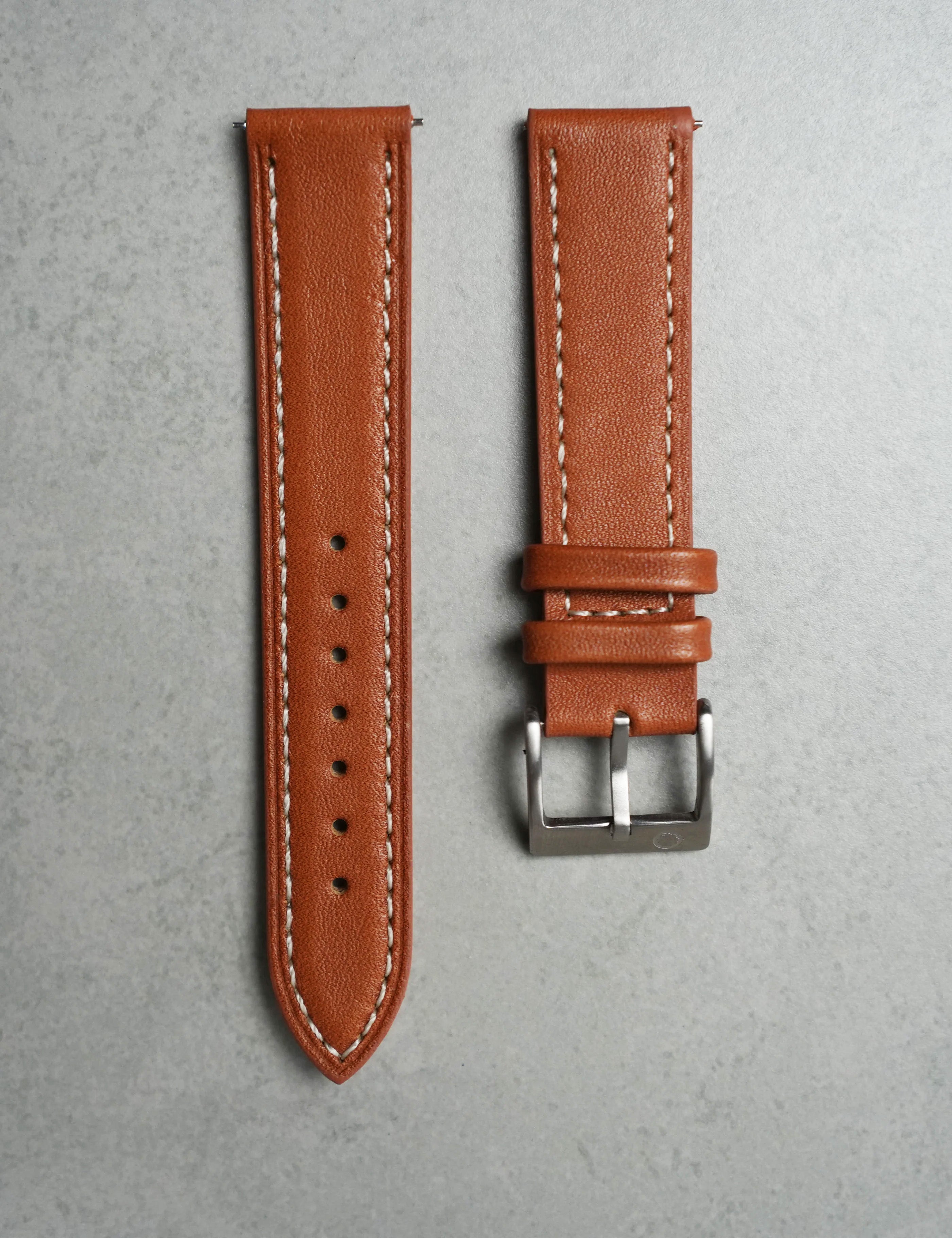 Kingsmere Leather Strap - Ablewood Brown