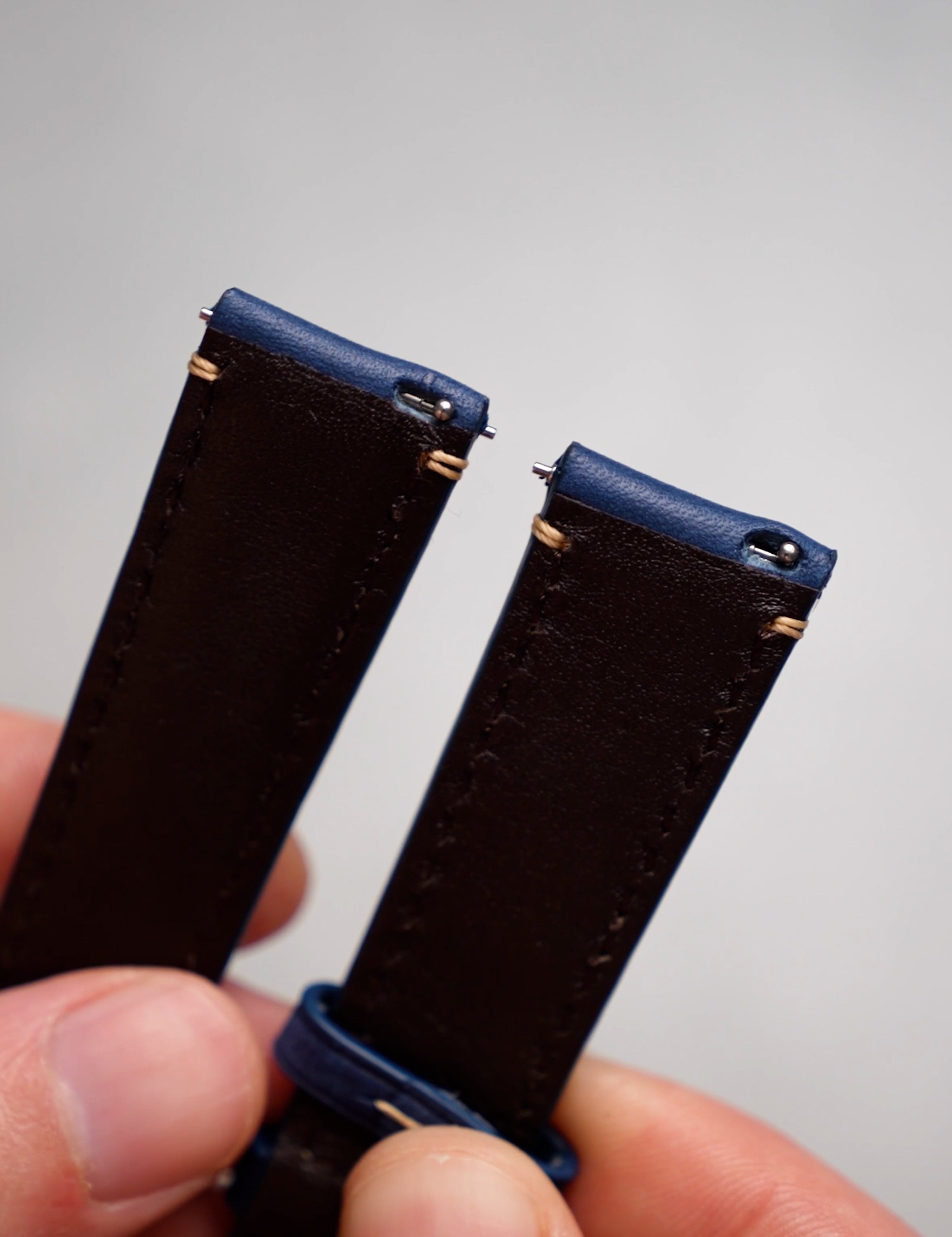 Monarc Leather Strap – Jubilee Blue