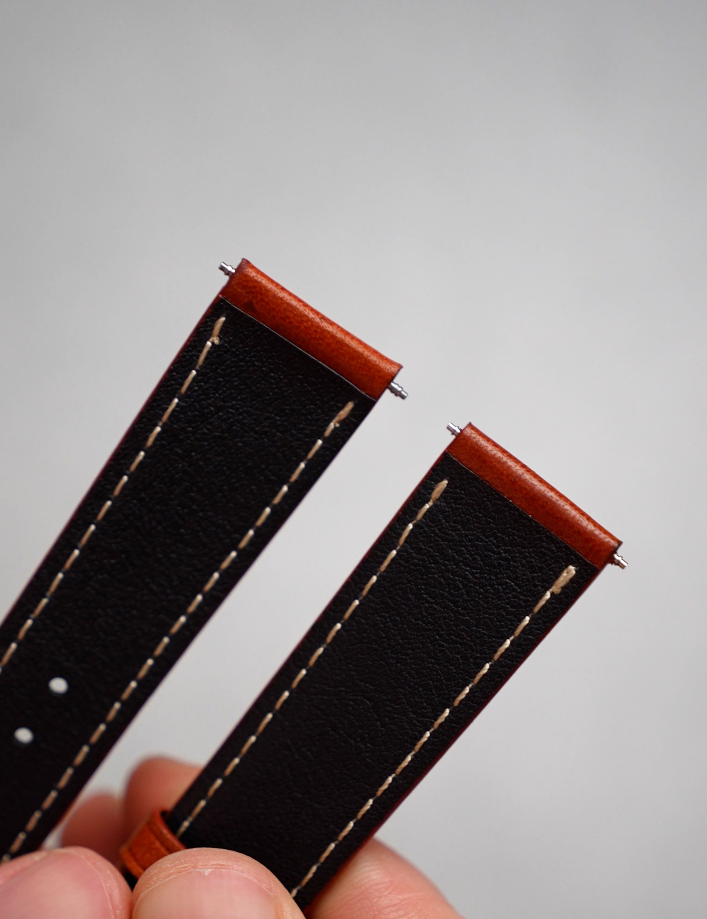 Branford Leather Strap – Maple Brown